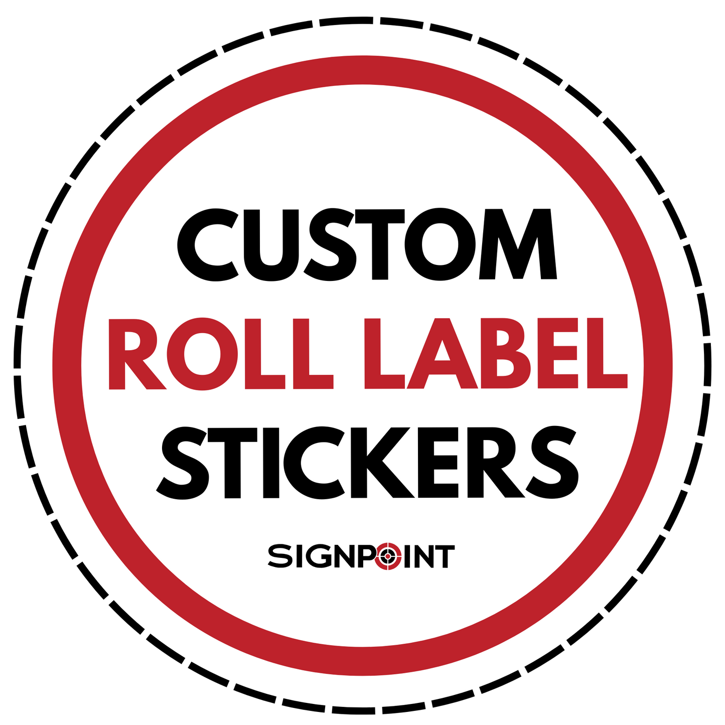 Custom Roll Label Stickers