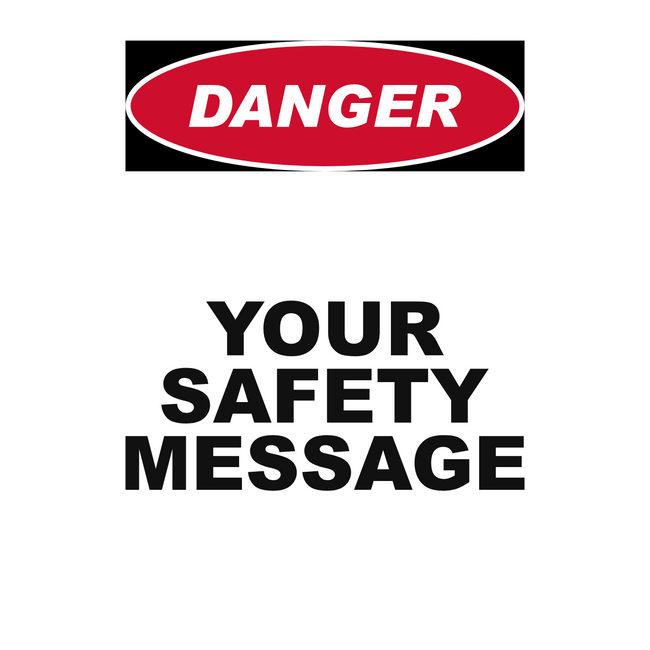 test adaptive safety sign product title
