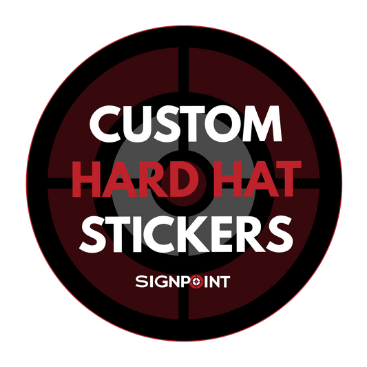 Custom Hard Hat Stickers